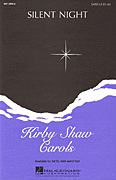 Silent Night SATB choral sheet music cover